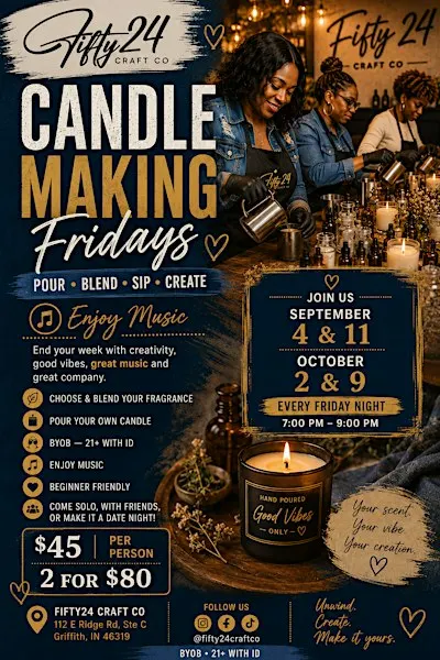 Candle Making Fridays