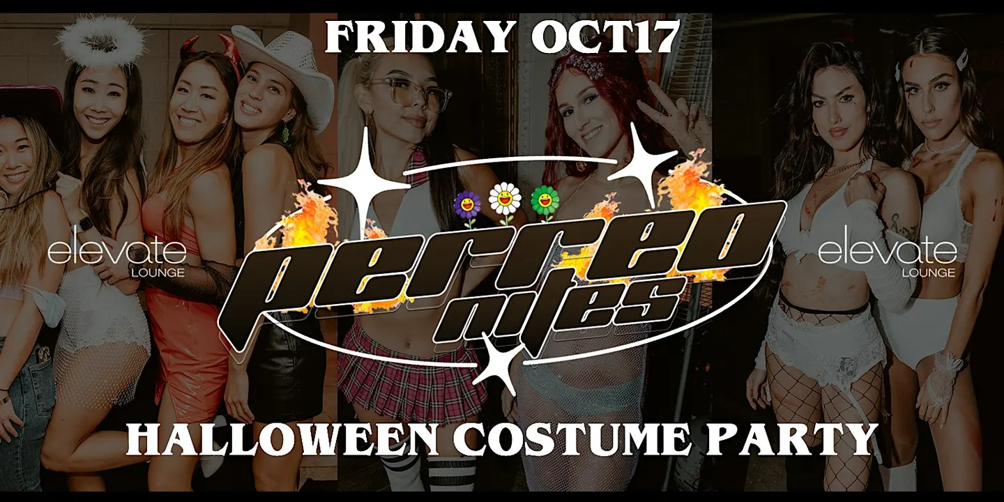 HALLOWEEN PERREO NITES ROOFTOP PARTY LOS ANGELES @ ELEVATE LOUNGE