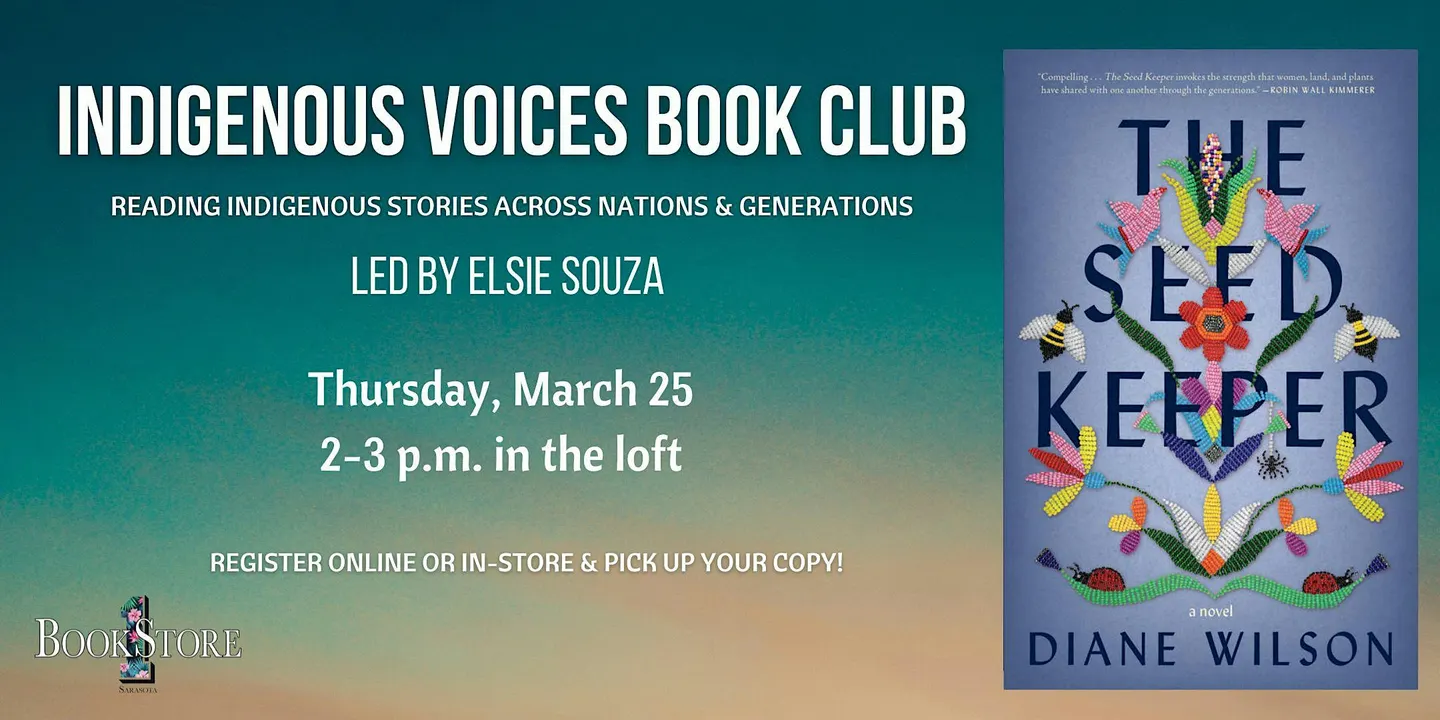 Indigenous Voices Book Club: "The Seed Keeper" by Diane Wilson