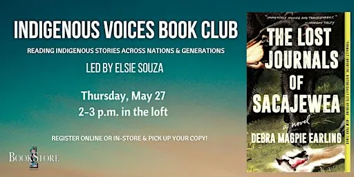 Indigenous Voices Book Club: "The Lost Journals of Sacajewea"