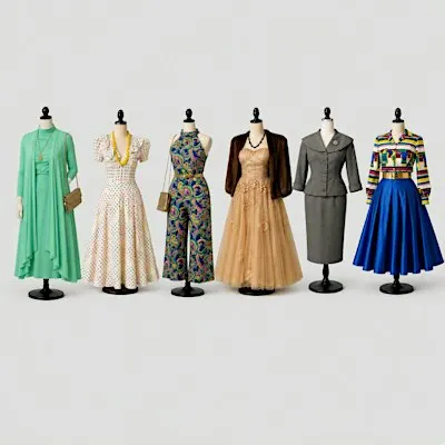 Designer Labels – vintage fashion parade