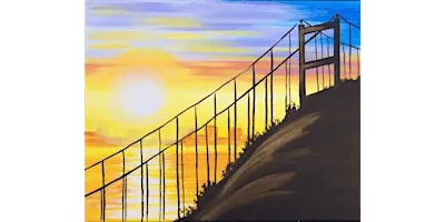 Golden Daybreak - Paint and Sip in Chicago | Classpop!™