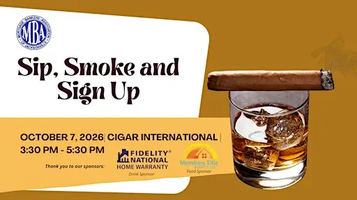 Sip. Smoke and Sign Up