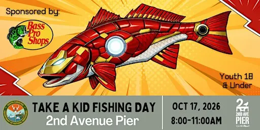 Take a Kid Fishing Day - 2nd Avenue Pier