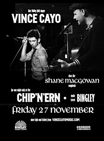 Vince Cayo does the Shane MacGowan songbook