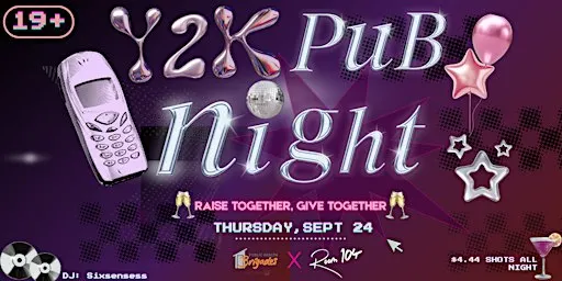 Y2K Frosh Party + Charity Event!