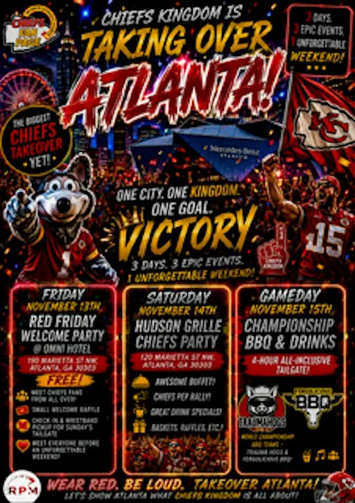 BBQ Tailgate Takeover - Atlanta!