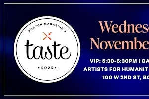 Boston Magazine's Taste 2026