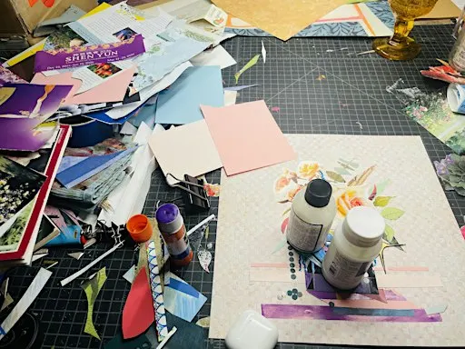 Junk Journaling with Our Hub & Local Color