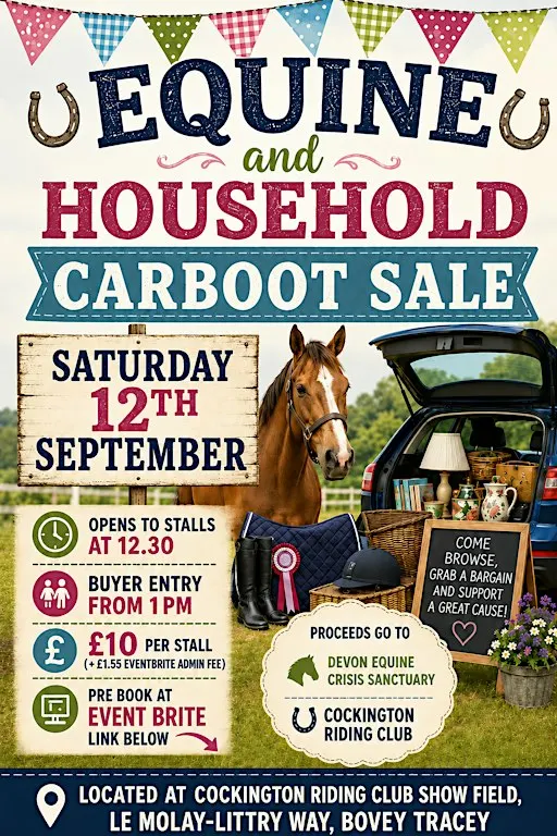 Charity Carboot sale