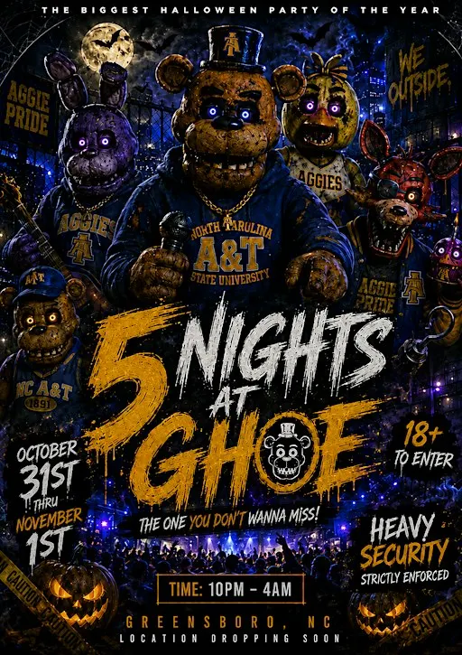 5 NIGHTS AT GHOE