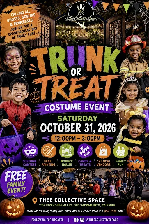 TRUNK OR TREAT AT THEE COLLECTIVE SPACE