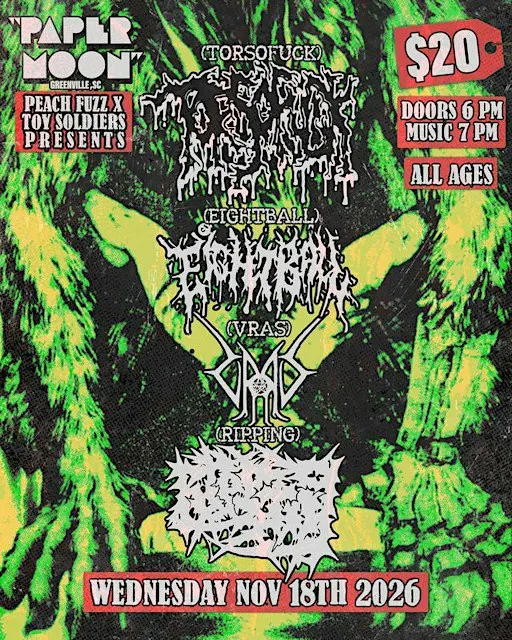 Torsofuck, Eightball, Vras, and Ripping 11/18