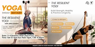 The Resilient Yogi - A Workshop with John Lizcano