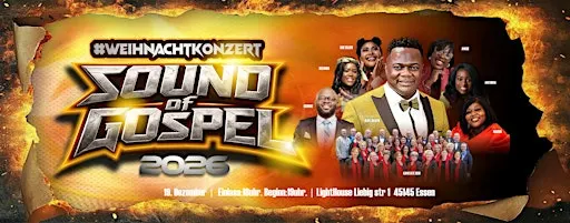 SOUND OF GOSPEL 2026 – Das Weihnachtskonzert in Essen