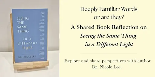Deeply Familiar Words (Or Are They?) - A Shared Book Reflection