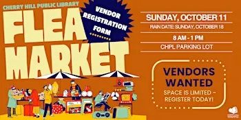 CHPL Flea Market Fall 2026 - Vendor Registration
