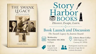 Book Launch and Discussion - The Swank Legacy by Joanna Swank