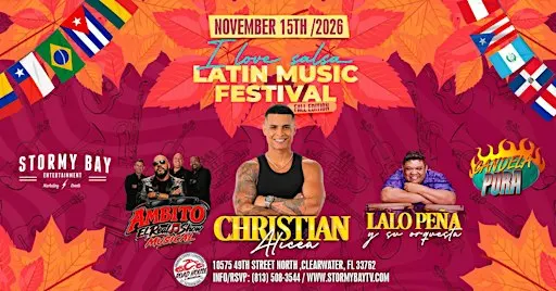 I Love Salsa Latin Music Festival w/Christian Alicea