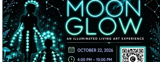 MOON GLOW: An Illuminated Living Art Experience