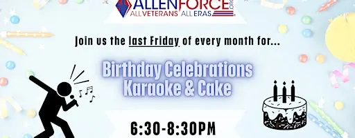 Karaoke & October Birthday Celebrations