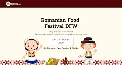 Romanian Food Festival DFW 2026, the 20th Anniversary Edition