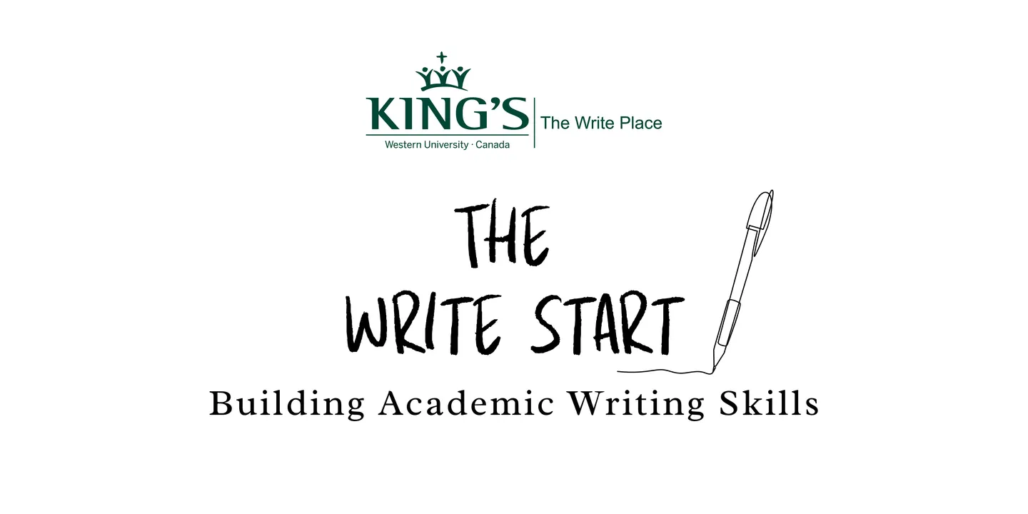 The Write Start: Building Academic Writing Skills