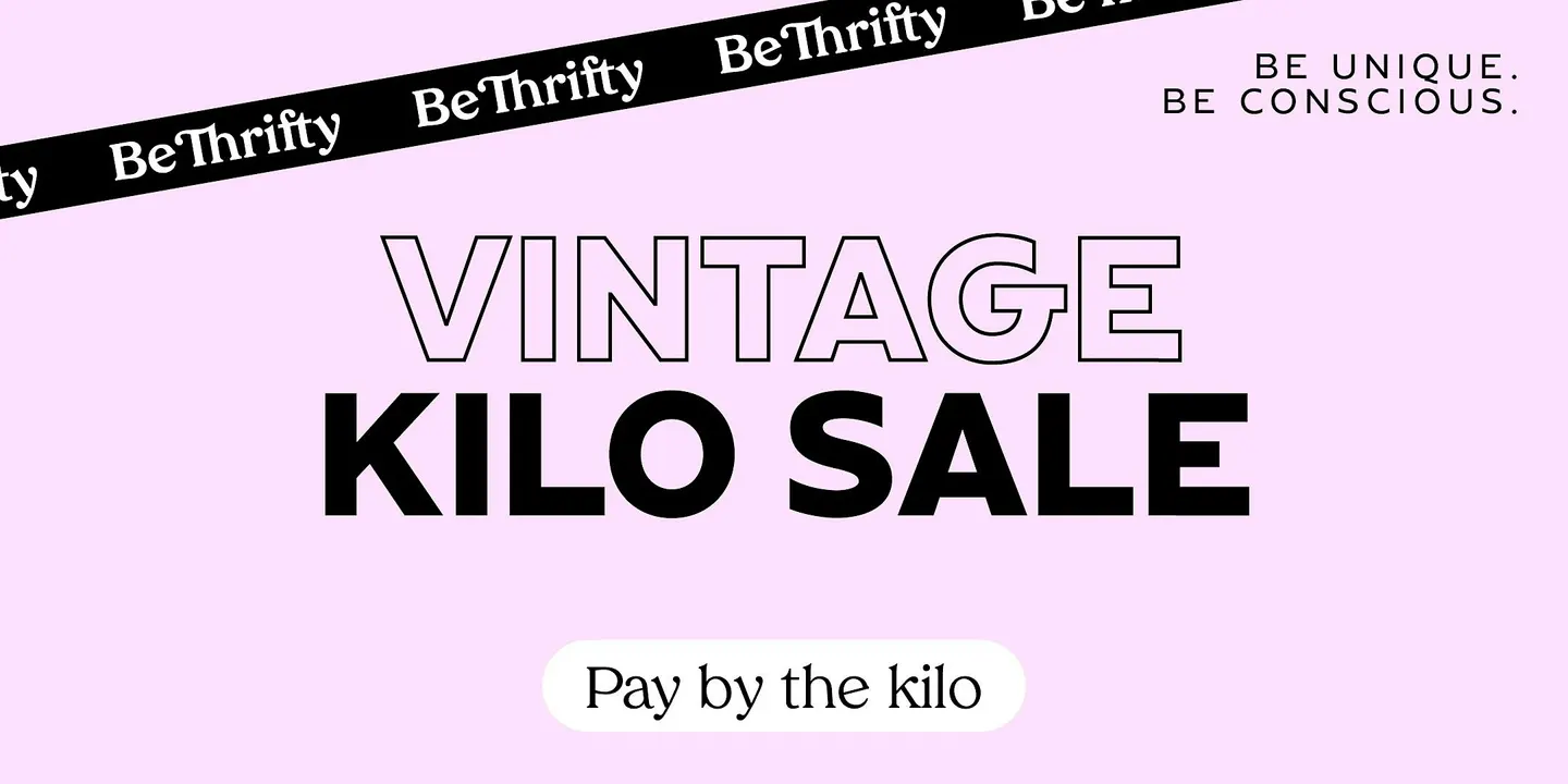 BeThrifty Vintage Kilo Sale | Nürnberg | 16. & 17. Oktober