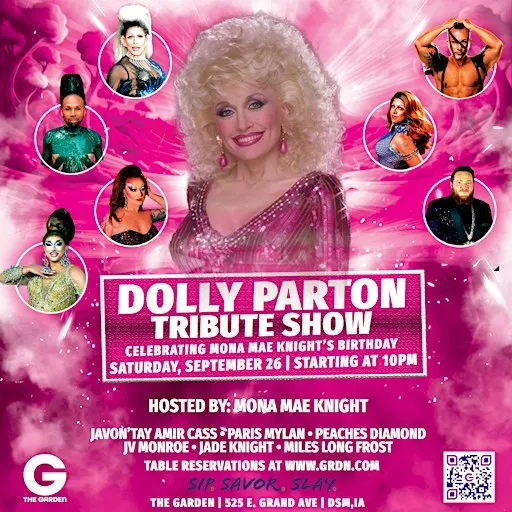 Dolly Parton Tribute Show - 10PM TABLE RESERVATION
