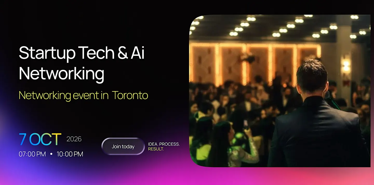 Startup Tech & AI Networking in Toronto