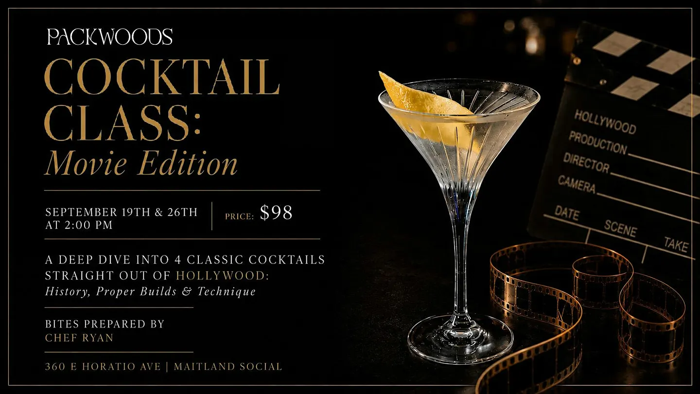 Cocktail Class: Movie Edition