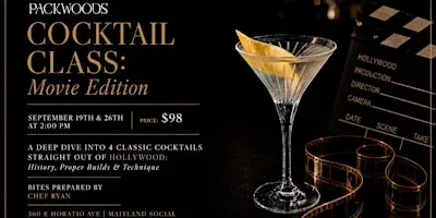Cocktail Class: Movie Edition