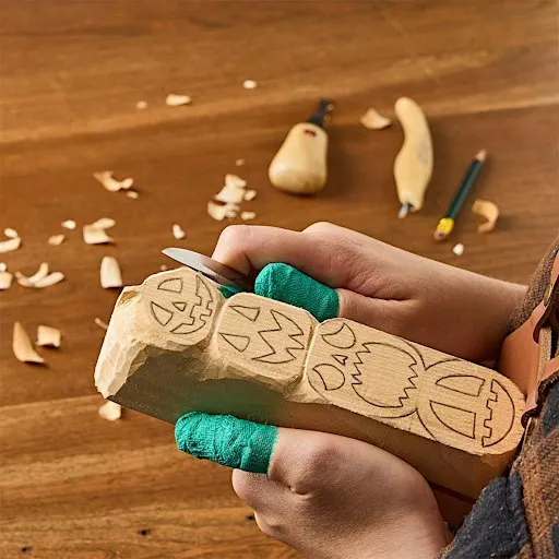 Lee Valley Tools Burlington Store - Carve a Stack of Wooden Pumpkins