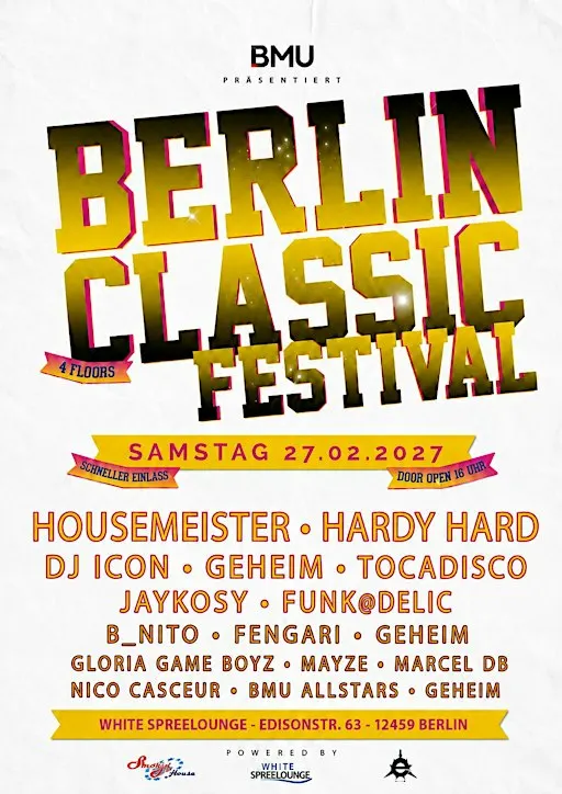 Berlin Classic Festival 27.2.2027
