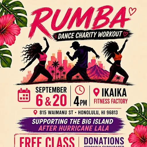 RUMBA Dance Charity Workout