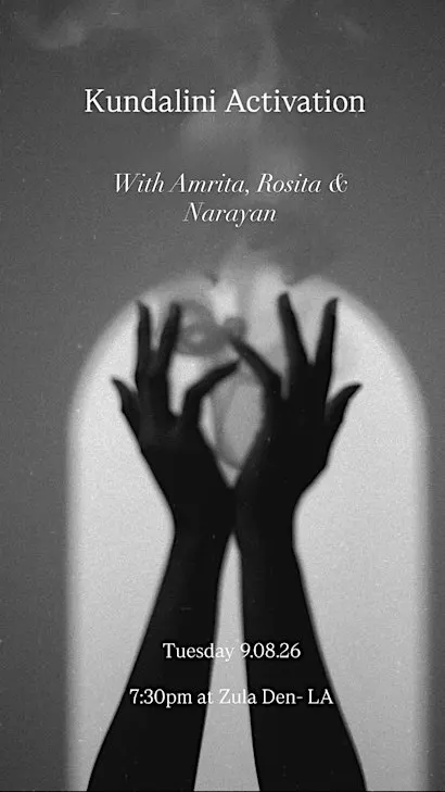 Kundalini Activation w/ Rosita, Amrita & Narayan