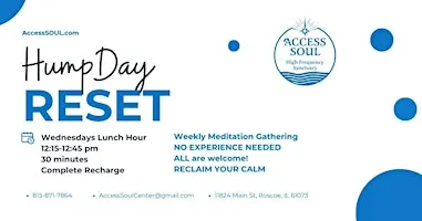 WEDNESDAY LUNCH HOUR MEDITATION
