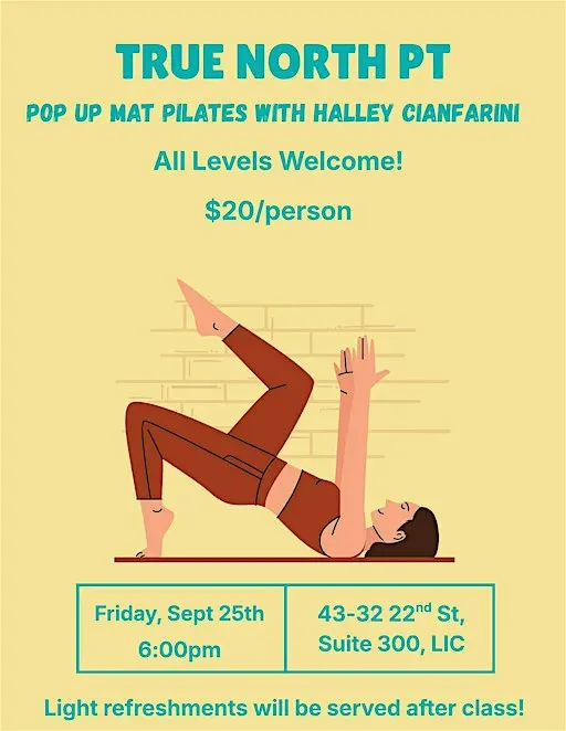 True North PT x Pop-Up Mat Pilates