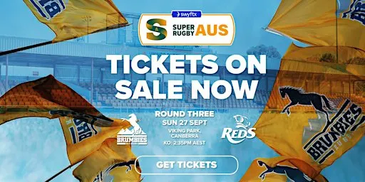 2026 Super Rugby AUS | ACT Brumbies vs Queensland Reds