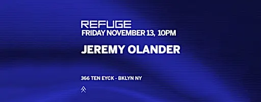 Refuge Friday w/ Jeremy Olander