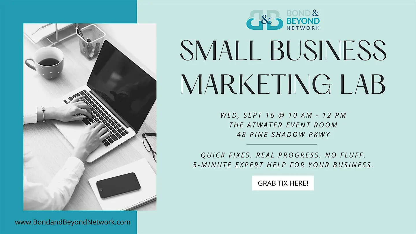 Small Biz Marketing Lab w/Branding Photos sponsored by B&B Network