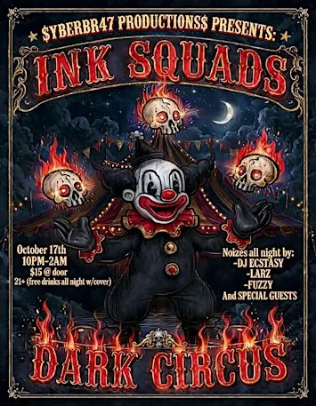 INK SQUADS DARK CIRCUS