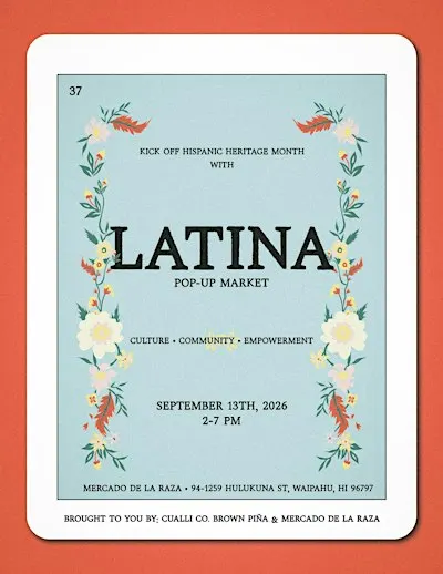Latina Pop-Up Market: Hispanic Heritage Month Kick-Off