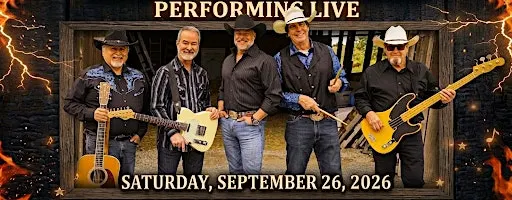 Sunset Saturday Sept 26th- Ruff Stock Country Band!