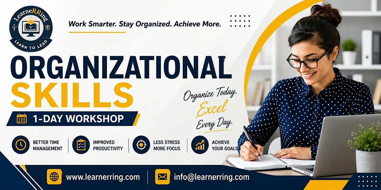 Organizational Skills 1-Day Workshop| New Mexico
