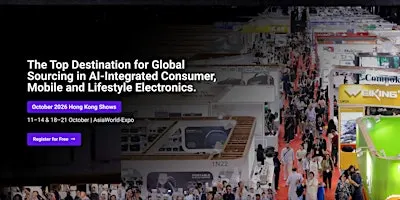 Global Sources Smart Home, Security & Appliances – October 2026