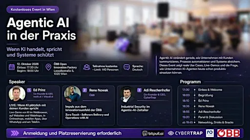 Agentic AI in der Praxis – Wenn KI handelt, spricht und Systeme schützt