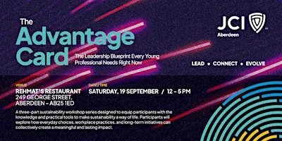 THE ADVANTAGE CARD: The Leadership Blueprint for Every Young Professional.