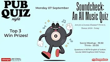Soundcheck - An All Music Quiz: Questions in English & Turkish