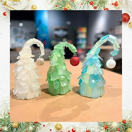 Holiday Sea Glass Tree Workshop